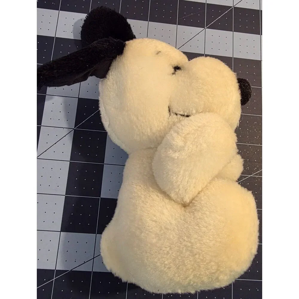 Vintage Snoopy Plush Stuffed Animal 1968 United Feature Syndicate Peanuts White